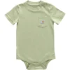 Çocuk Kısa Kolluklu Cepli Bodysuit (Bebek)