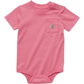 Çocuk Kısa Kolluklu Cepli Bodysuit (Bebek)