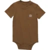 Çocuk Kısa Kolluklu Cepli Bodysuit (Bebek)
