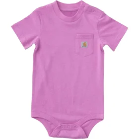 Çocuk Kısa Kolluklu Cepli Bodysuit (Bebek)