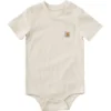 Çocuk Kısa Kolluklu Cepli Bodysuit (Bebek)