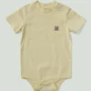 Çocuk Kısa Kolluklu Cepli Bodysuit (Bebek)