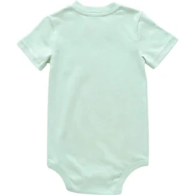 Çocuk Kısa Kolluklu Cepli Bodysuit (Bebek)