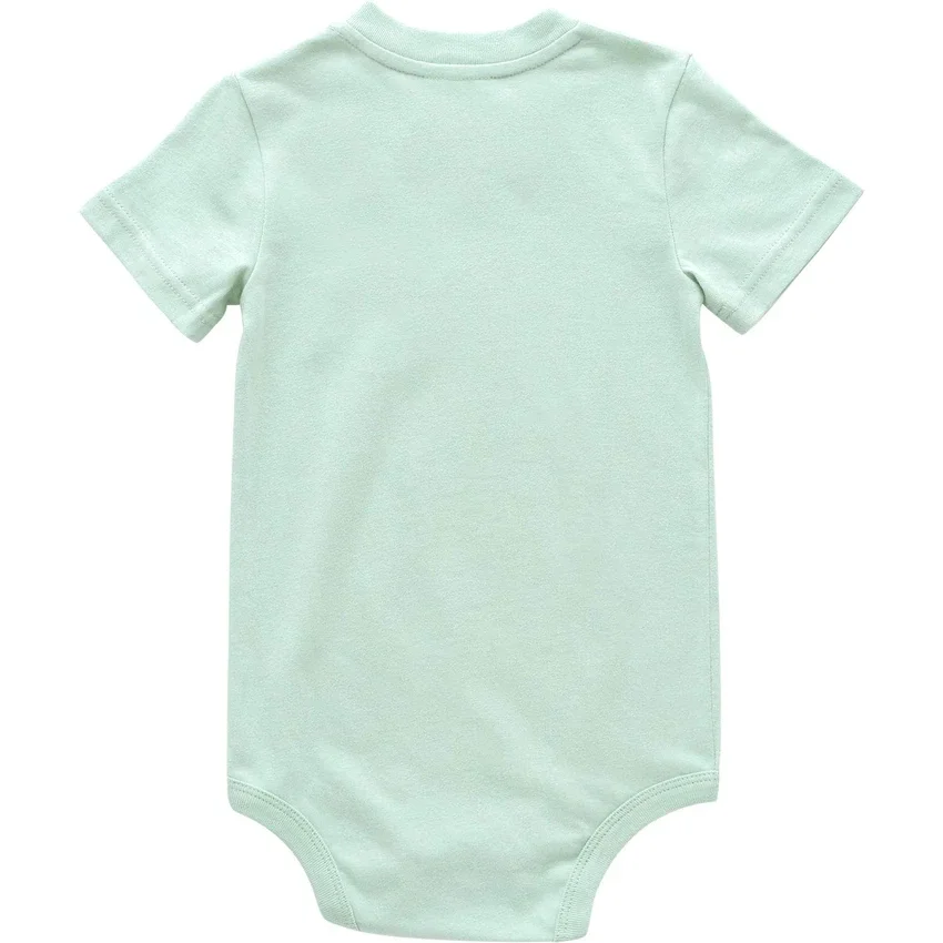 Çocuk Kısa Kolluklu Cepli Bodysuit (Bebek)
