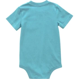 Çocuk Kısa Kolluklu Cepli Bodysuit (Bebek)