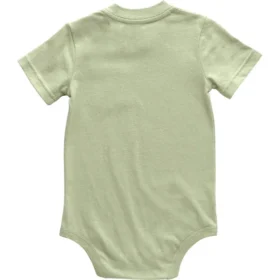 Çocuk Kısa Kolluklu Cepli Bodysuit (Bebek)