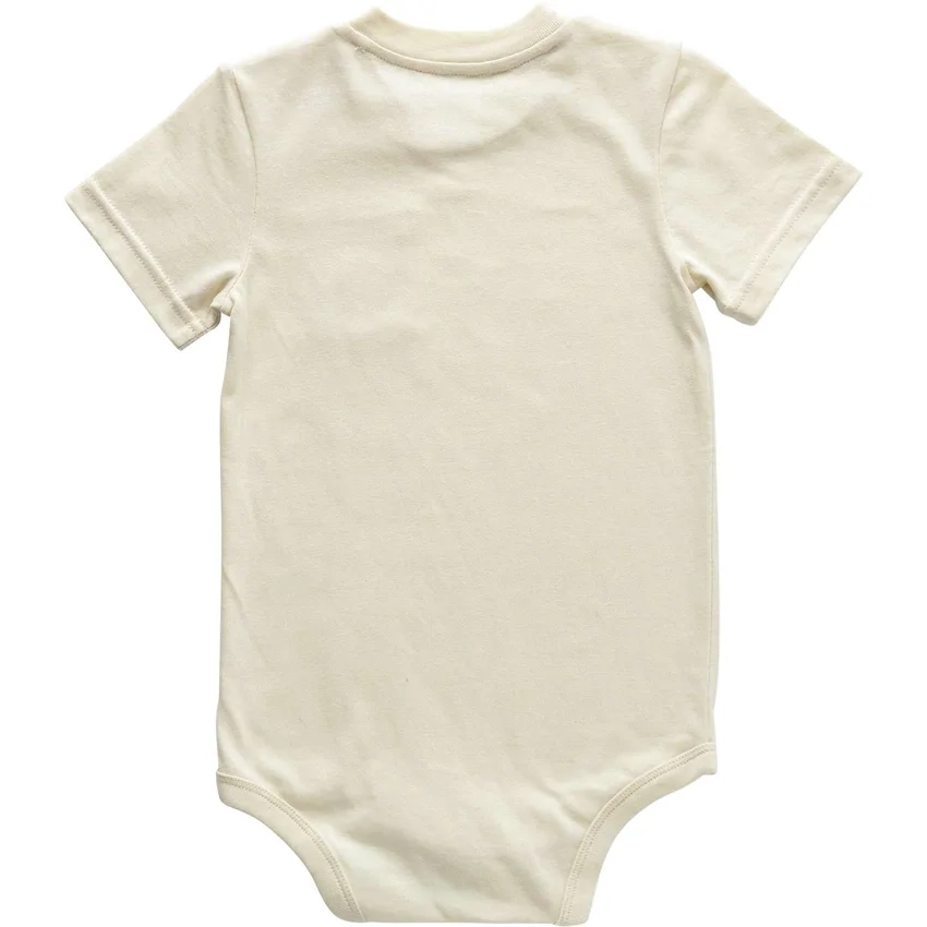 Çocuk Kısa Kolluklu Cepli Bodysuit (Bebek)