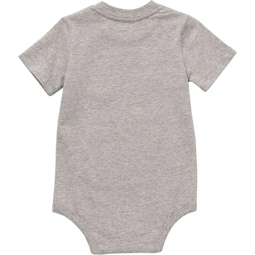 Çocuk Kısa Kolluklu Cepli Bodysuit (Bebek)