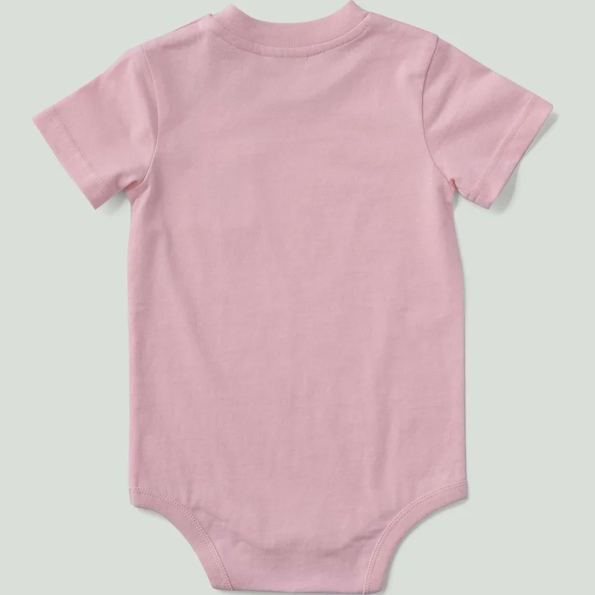 Çocuk Kısa Kolluklu Cepli Bodysuit (Bebek)