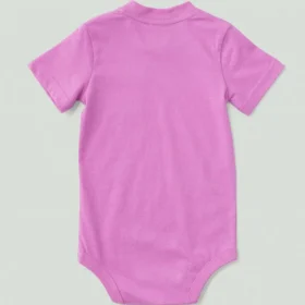 Çocuk Kısa Kolluklu Cepli Bodysuit (Bebek)