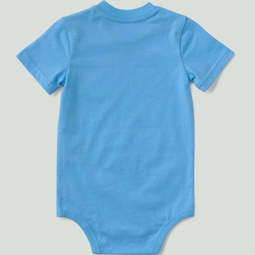 Çocuk Kısa Kolluklu Cepli Bodysuit (Bebek)