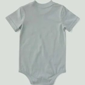 Çocuk Kısa Kolluklu Cepli Bodysuit (Bebek)