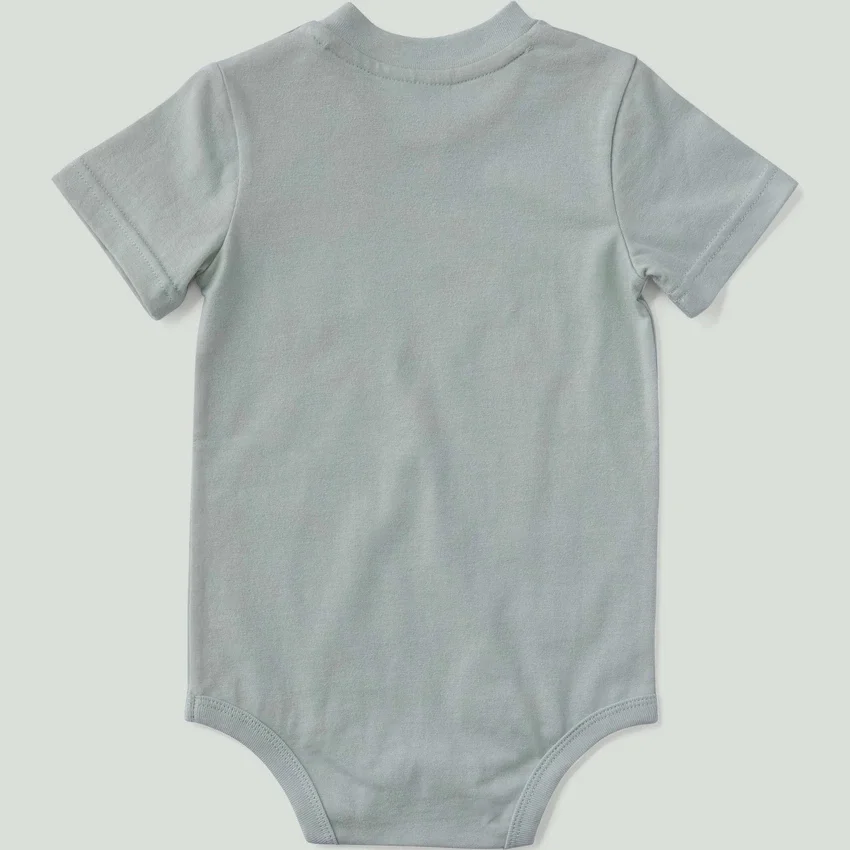 Çocuk Kısa Kolluklu Cepli Bodysuit (Bebek)