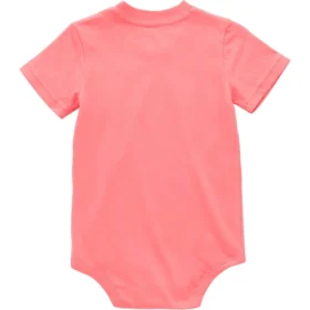 Çocuk Kısa Kolluklu Cepli Bodysuit (Bebek)