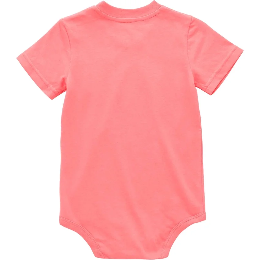 Çocuk Kısa Kolluklu Cepli Bodysuit (Bebek)