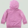 Çocuklar İçin Uzun Kolluklu, Yeniden Tasarlanmış Giysi Boyamalı Yarım Fermuarlı Sweatshirt (Bebek/Küçük Çocuk)