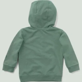 Çocuklar İçin Uzun Kolluklu, Yeniden Tasarlanmış Giysi Boyamalı Yarım Fermuarlı Sweatshirt (Bebek/Küçük Çocuk)