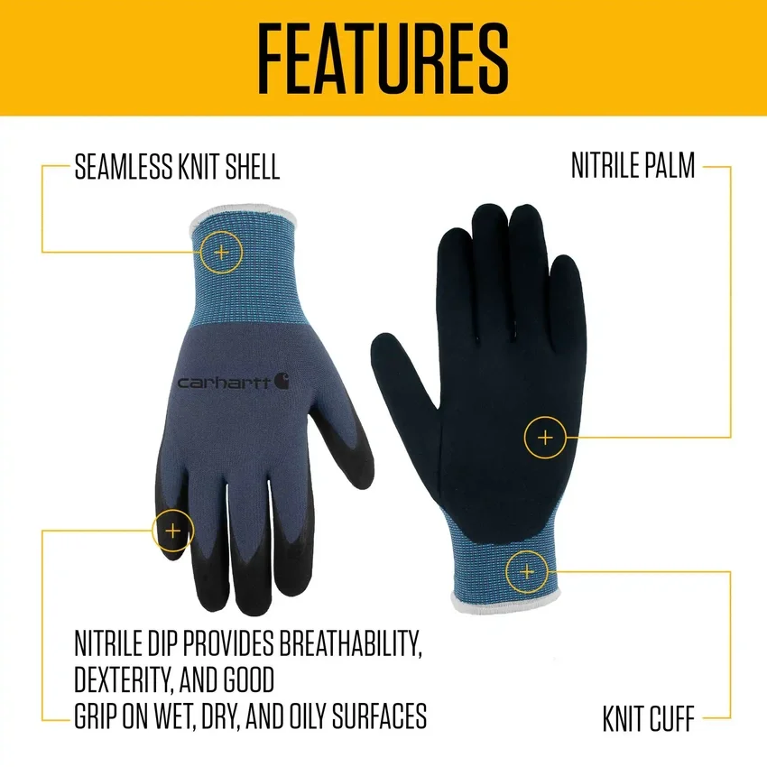 Çok Amaçlı Nitril Tutuşlu Eldiven