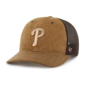 Philadelphia Phillies '47 Boyalı Trucker Gevşek Kesim