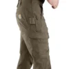 Rahat Düz Kesim Çelik Double Knee Pant - İş Pantolonu
