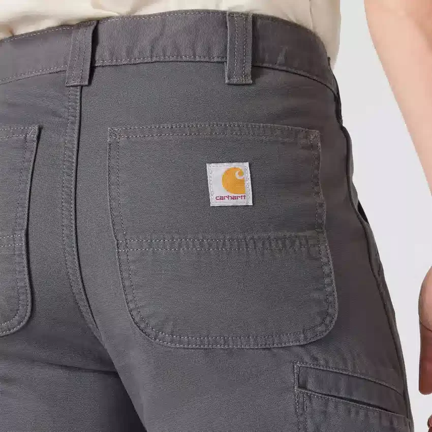 Rahat Düz Kesim Rigby Astarlı Kanvas Pantolonlar - İş Pantolonu