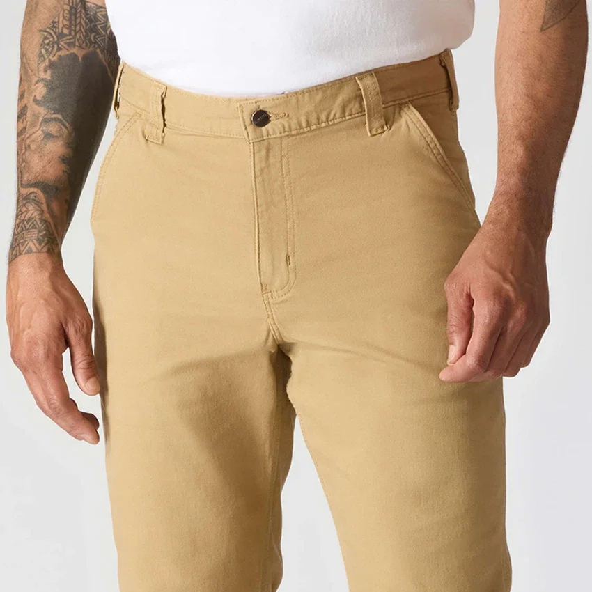 Rahat Düz Kesim Rigby Kanvas Pantolon - İş Pantolonu