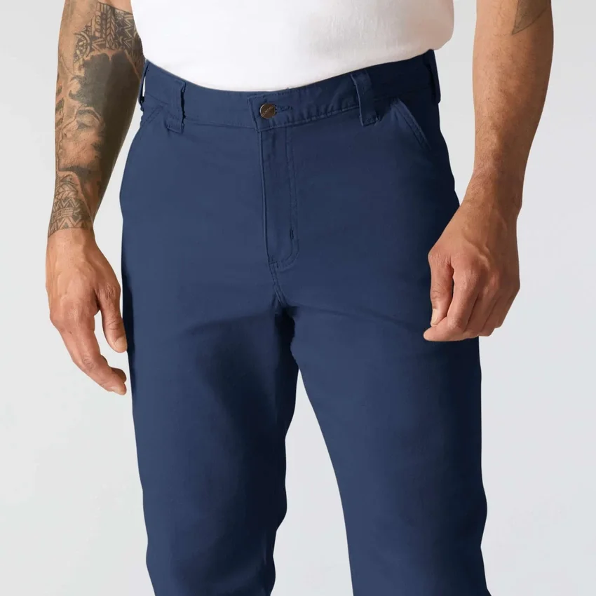 Rahat Düz Kesim Rigby Kanvas Pantolon - İş Pantolonu
