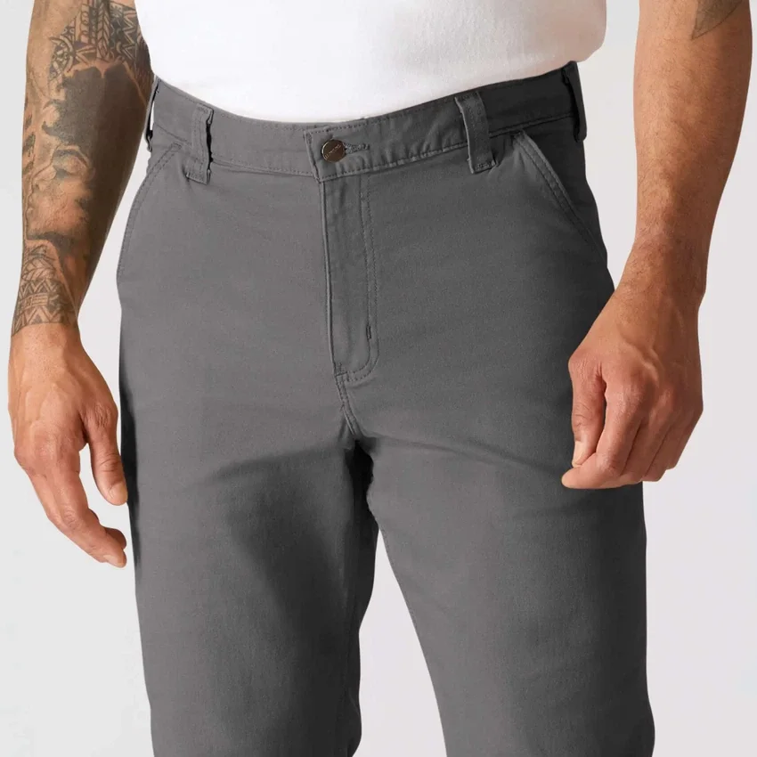 Rahat Düz Kesim Rigby Kanvas Pantolon - İş Pantolonu