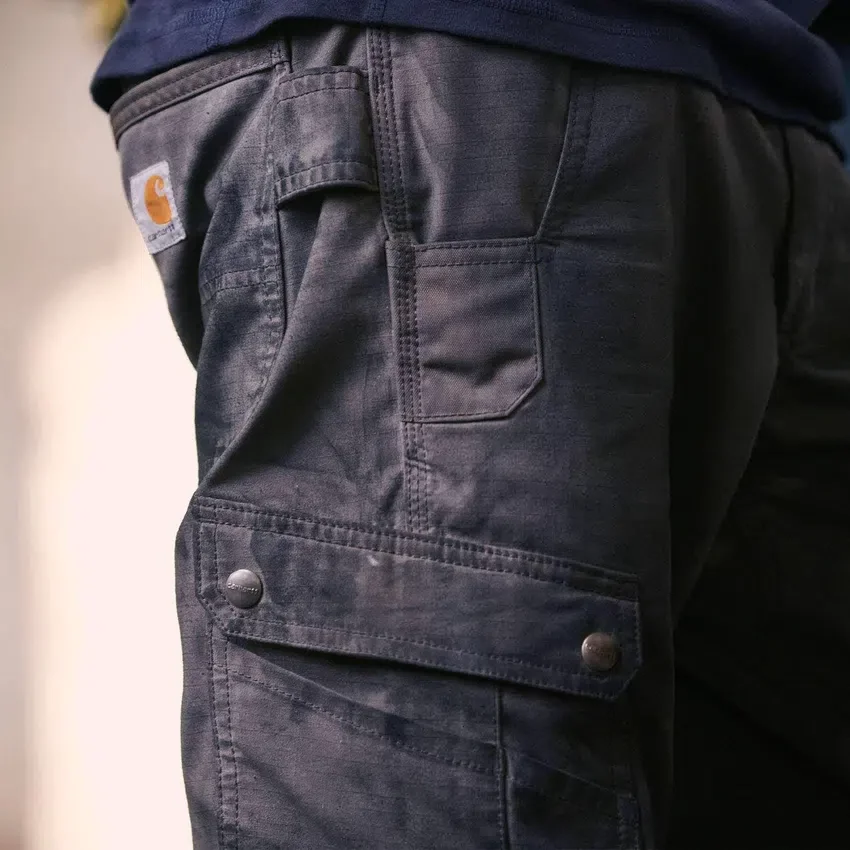 Rahat Düz Kesim Ripstop Double Knee Pant - İş Pantolonu
