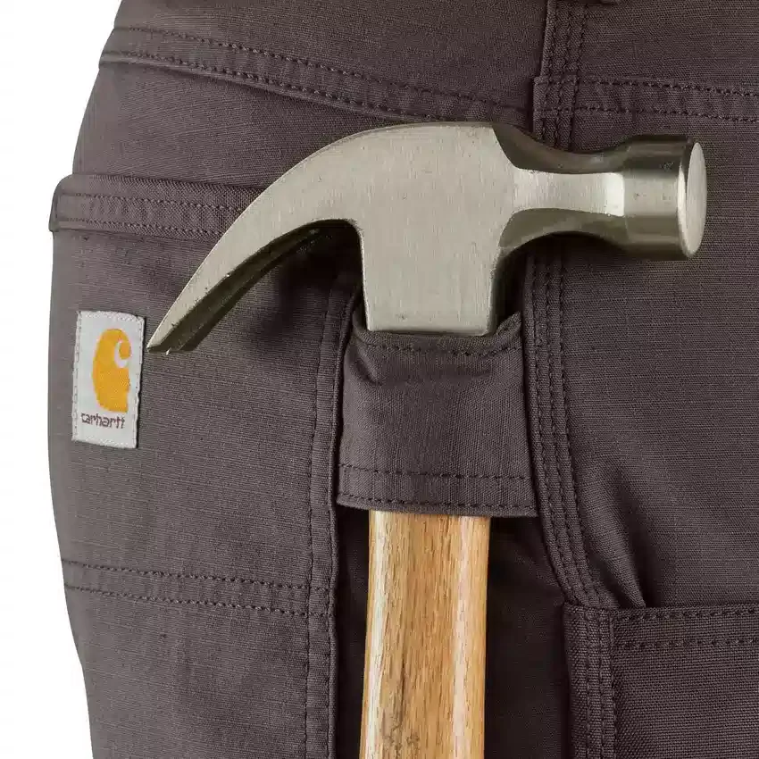 Rahat Düz Kesim Ripstop Double Knee Pant - İş Pantolonu