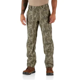 Rahat Düz Kesim Rugged Flex® Duck Kamuflaj Pantolon