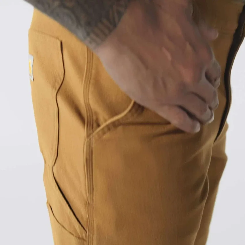 Rahat Düz Kesim Rugged Flex® Kanvas Pantolon - İş Pantolonu