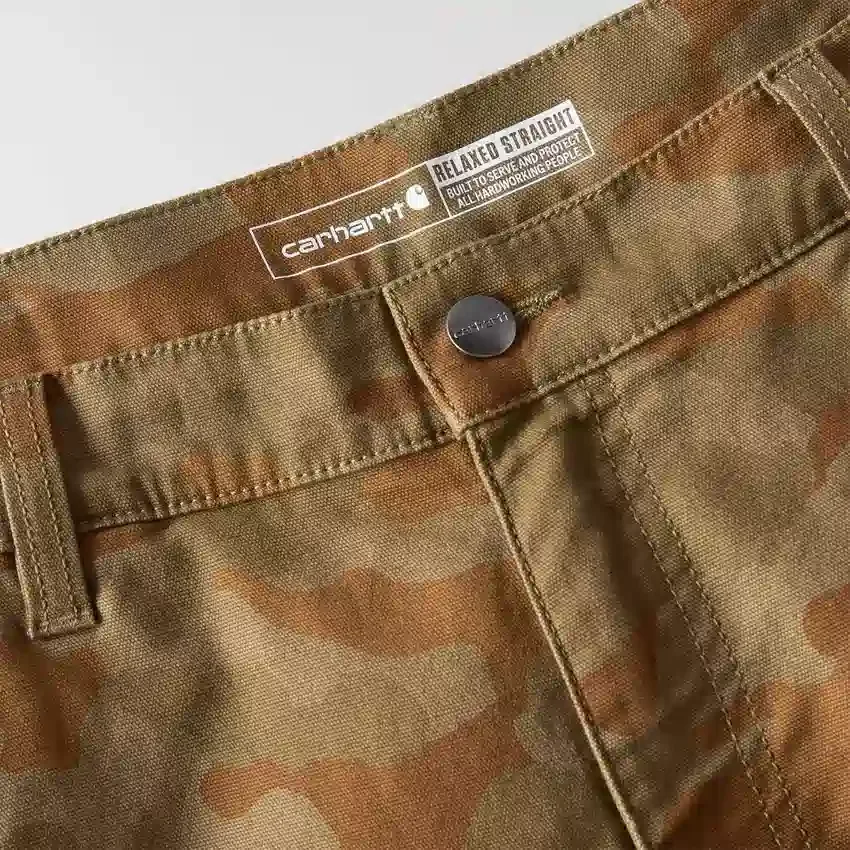 Rahat Kesim 10" Rigby Kanvas Şort - İş Şortu