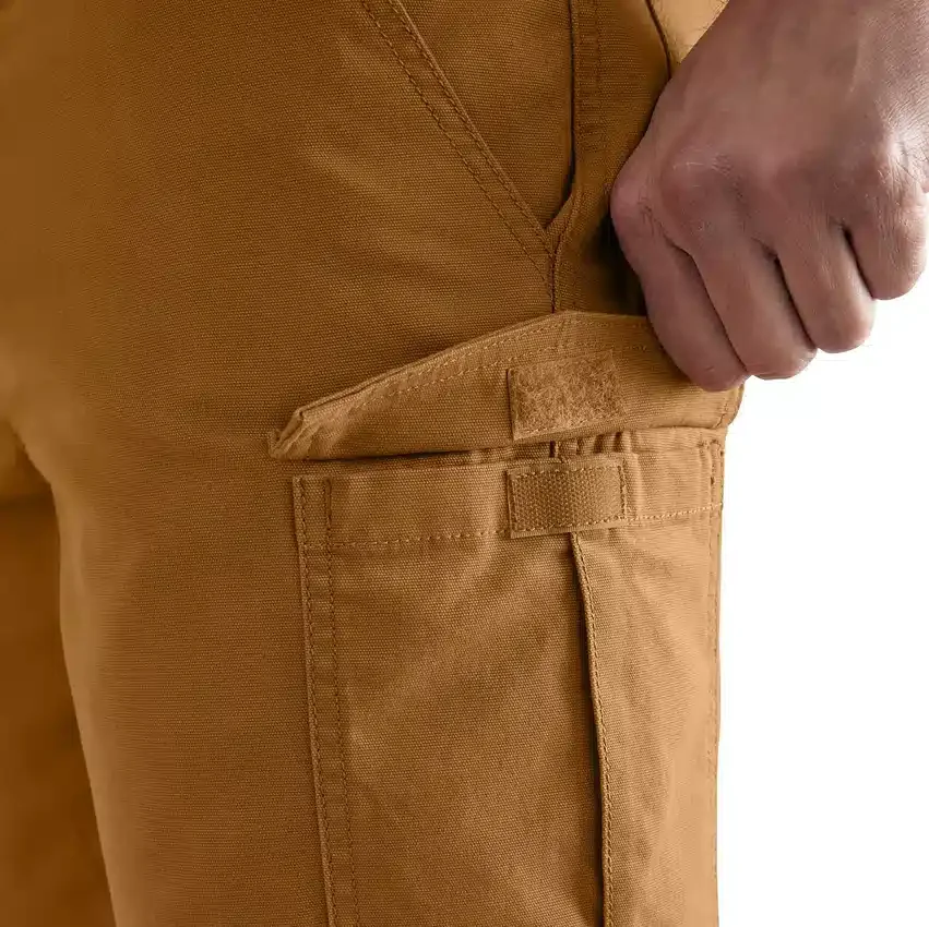 Rahat Kesim 9" Rigby Kanvas Kargo Şort - İş Şortu