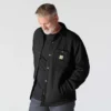 Rain Defender® Bol Kesim Ağır Kapitone Çıtçıtlı Ön Gömlek Ceket
