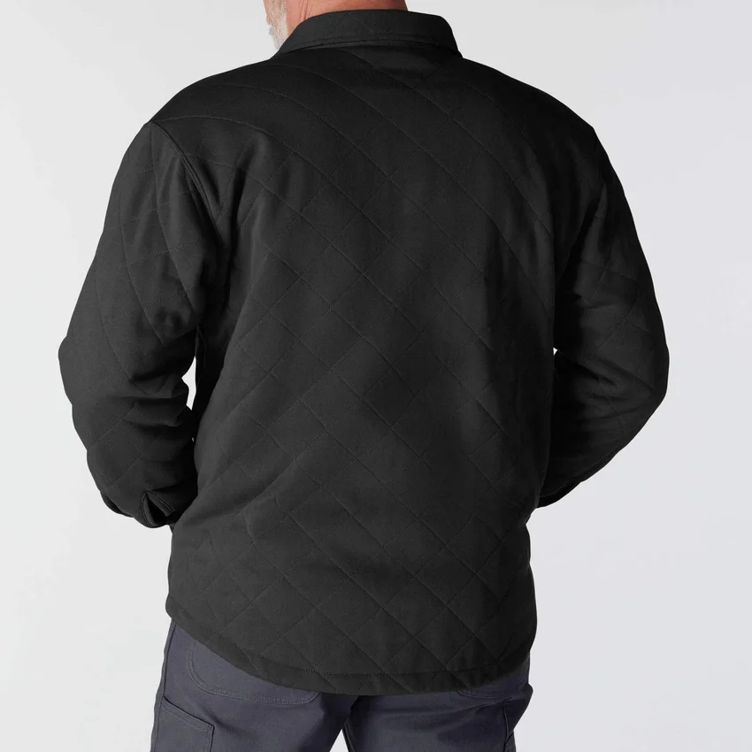 Rain Defender® Bol Kesim Ağır Kapitone Çıtçıtlı Ön Gömlek Ceket
