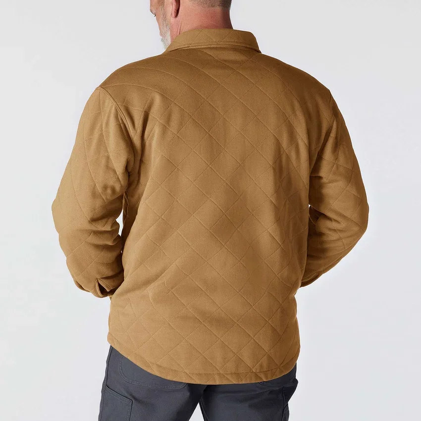 Rain Defender® Bol Kesim Ağır Kapitone Çıtçıtlı Ön Gömlek Ceket