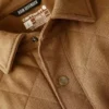 Rain Defender® Bol Kesim Ağır Kapitone Çıtçıtlı Ön Gömlek Ceket