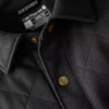 Rain Defender® Bol Kesim Ağır Kapitone Çıtçıtlı Ön Gömlek Ceket