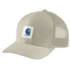 Rugged Flex™ Dimi Dokuma, Arka Kısmı File, Logolu Yama Trucker Şapka