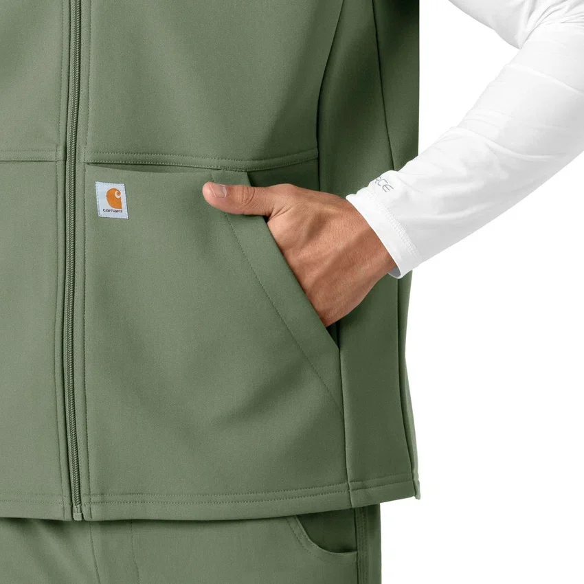 Rugged Flex® Erkek Yapıştırmalı Polar Önlük