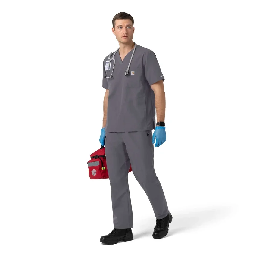 Rugged Flex Fld Ripstop V Yaka Scrub Üst