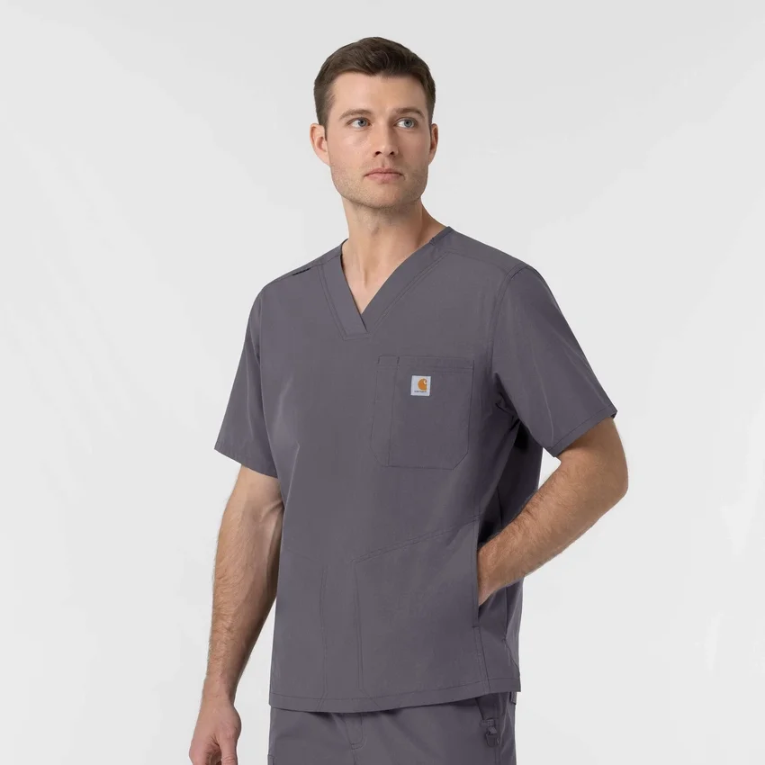 Rugged Flex Fld Ripstop V Yaka Scrub Üst