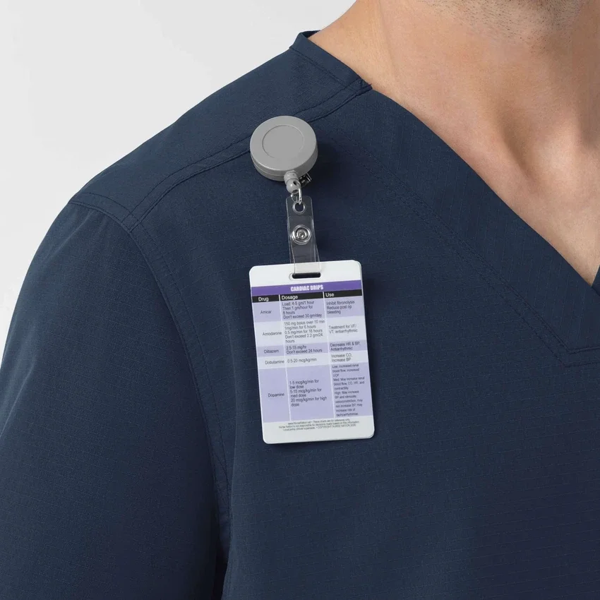 Rugged Flex Fld Ripstop V Yaka Scrub Üst