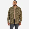 Rugged Flex® Gevşek Kesim Kanvas Polar Astarlı Kamuflaj Gömlek Ceketi