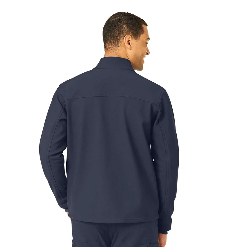Rugged Flex® Peak Bonded Fleece Scrub Ceket
