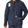 Rugged Flex® Peak Bonded Fleece Scrub Ceket