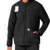 Rugged Flex® Peak Bonded Fleece Scrub Ceket