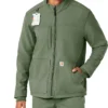 Rugged Flex® Peak Bonded Fleece Scrub Ceket