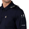 Rugged Flex® Rscu Ağır Dokuma Uzun Kolluklu Polo Scrub Üst